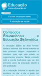 Mobile Screenshot of educacao.cc