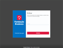 Tablet Screenshot of educacao.org.br